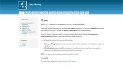 Desktop Screenshot of ibex-lib.org